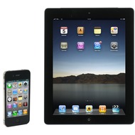 Apple iPad 2 Wi-Fi + 3G 16 GB, schwarz + iPhone 4 8GB, schwarz