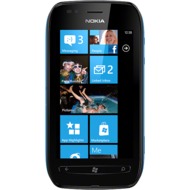 Nokia Lumia 710 schwarz cyan