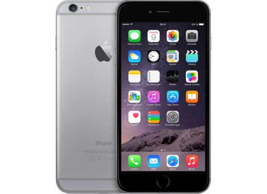 startseite > handy > apple handy > apple iphone 6 plus 16gb, spacegrau
