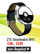 ZTE Smartwatch W01, silber