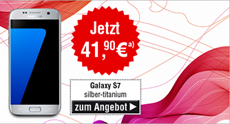 Samsung Galaxy S7, silber-titanium