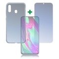 4smarts 360 Protection Set Limited Cover fr Samsung Galaxy A40 transparent