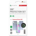 4smarts 360 Protection Set Limited Cover fr Samsung Galaxy A40 transparent