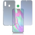  4smarts 360 Protection Set Limited Cover fr Samsung Galaxy A40 transparent