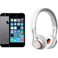 Apple iPhone 5s, 16GB, spacegrau (Telekom) + Jabra REVO WIRELESS, wei