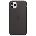 Apple Silikon Case iPhone 11 Pro Max schwarz