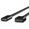Belkin Superspeed+ USB 3.1 Datenkabel USB-C -> Micro-B 1m schwarz F2CU031bt1M-BLK