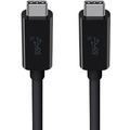 Belkin USB-C auf USB-C Kabel (USB 3.1, 5A/100W), 1m, Schwarz