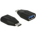 DeLock Adapter USB Type-C Stecker > USB 3.0 A Buchse