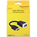  DeLock Adapterkabel HDMI-A Stecker > VGA Buchse mit Audio