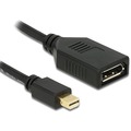  DeLock Adapterkabel mini DisplayPort St> DisplayPort Buchse
