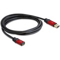  DeLock Kabel USB 3.0 rot Premium Verlngerung 3 m