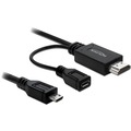 DeLock MHL-Adapter MHL-Micro-USB <> HDMI (1,5 m)