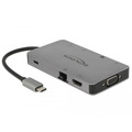  DeLock USB Type-C Dockingstation 4K - HDMI / VGA / USB 3.1 / SD / LAN / PD 3.0
