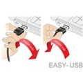  DeLock Verlngeruskabel EASY USB 2.0-A> USB 2.0-A Buchse 1 m