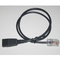  Jabra Headset-Anschlusskabel QD<>RJ45 8-polige Belegung, 0,5m glatt