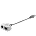 Helos T-Adapter CAT 5e Ethernet/Eth, Cable-Sharing