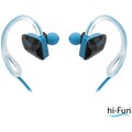 hi-Fun Hi-Sport Bluetooth Headset schwarz/blau