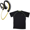 Jabra Aktion SPORT Bluetooth Stereo Headset + endomondo Funktions-Laufshirt Man (Gre M)