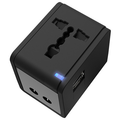 Kanex 4in1 Dual-USB Ladegert - 3,1A - US, UK, EU, AU - schwarz