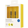  Kanex AUX Stereo Kabel - 3,5mm Klinke - 1.80m - schwarz