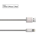 Kanex DuraFlex Charge/Sync-Kabel - Lightning auf USB-A - 1,2m - silber