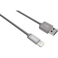  Kanex DuraFlex Charge/Sync-Kabel - Lightning auf USB-A - 1,2m - silber