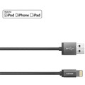 Kanex DuraFlex Charge/Sync-Kabel - Lightning auf USB-A - 1,2m - space grau
