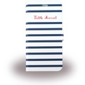 Little Marcel Folio Marin - BookCover für Apple iPhone 6/6S, weiß/blau