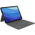 Logitech® Combo Touch Case Apple iPad Pro 11'' (1/2/3. Gen.) QWERTZ, oxford grey