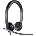 Logitech® Headset H650e - USB - Mono Schwarz - Business