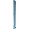 Seitenansicht 1 (Slider geschlossen) Nokia E7 Communicator, blau