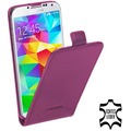 Pedea Echtledertasche (Flipcase) fr Samsung Galaxy S5 mini, lila