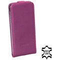  Pedea Echtledertasche (Flipcase) fr Samsung Galaxy S5 mini, lila