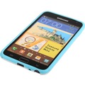  Twins 2Color Bumper fr Samsung Galaxy Note, blau-wei