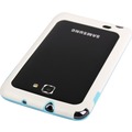  Twins 2Color Bumper fr Samsung Galaxy Note, blau-wei