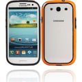 Twins 2Color Bumper fr Samsung Galaxy S3, schwarz-orange