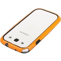  Twins 2Color Bumper fr Samsung Galaxy S3, schwarz-orange