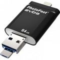  PhotoFast i-FlashDrive EVO Plus USB Stick 64GB Lightning, Micro-USB & USB 3.0 IFDEVOPLUS64GB