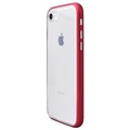  Power Support Shock Proof Air Jacket Apple iPhone SE 2020/ iPhone 8 / 7 transparent/rot