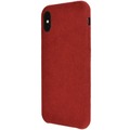  Power Support Ultrasuede Air Jacket Apple iPhone X rot