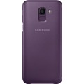  Samsung Flip Wallet, Galaxy J6 (2018), purple