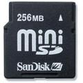 Sandisk miniSD Card, 256 MB