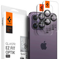 Spigen Glas tR EZ Fit Optik Pro (2er-Pack) for iPhone 14 Pro/iPhone 14 Pro Max schwarz