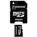Transcend microSD, 2GB + SD-Adapter