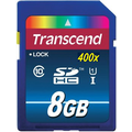  Transcend 8GB SDHC, Class10, UHS-I 400x Premium