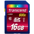  Transcend microSDHC Class10 UHS-I 600x Karte mit Adapter 16GB