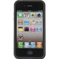  Twins 2Color Bumper fr iPhone 4 / 4S, schwarz-rosa