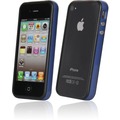 Twins 2Color Bumper fr iPhone 4 / 4S, schwarz-blau