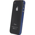  Twins 2Color Bumper fr iPhone 4 / 4S, schwarz-blau
